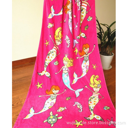 SGS Super Soft Cotton Mermaid Beach Towel